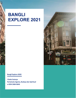 Bangli Explore 2021