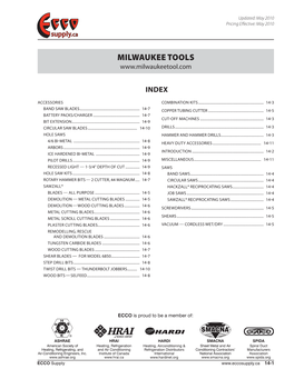 Milwaukee Tools