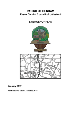 PARISH of HENHAM Essex District Council of Uttlesford