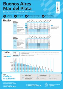 Horario Y Tarifario LD Mar Del Plata Web 2021-02-12