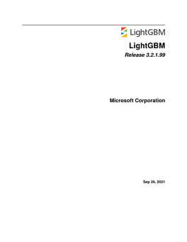 Lightgbm Release 3.2.1.99