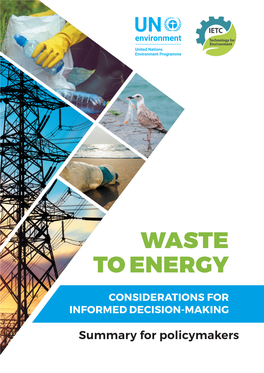 Waste to Energy