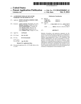 (12) Patent Application Publication (10) Pub. No.: US 2014/0304845 A1 Loboda Et Al