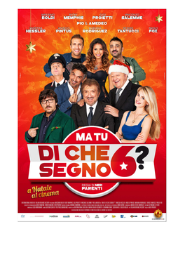 PRESSBOOK COMPLETO in ITALIANO Di MA TU DI CHE SEGNO 6?