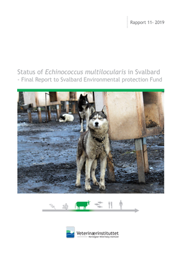 Status of Echinococcus Multilocularis in Svalbard - Final Report to Svalbard Environmental Protection Fund NORWEGIAN VETERINARY INTSTITUTE