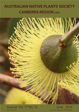 Australian Native Plants Society Canberra Region (Inc)