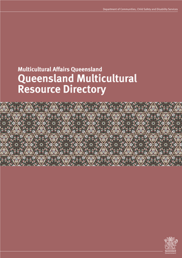 Queensland Multicultural Resource Directory