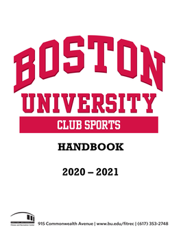 Handbook 2020 – 2021