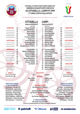 Doppia Coppa 18/08