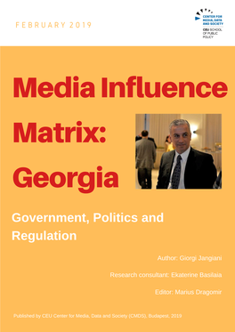 Media Influence Matrix: Georgia