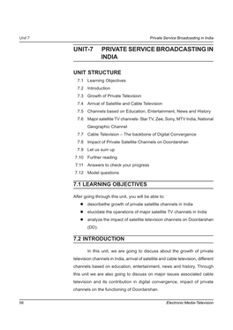 Unit 7 Setting