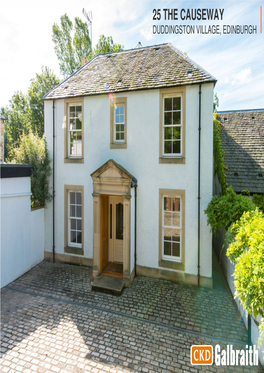 25 the Causeway Duddingston Village, Edinburgh