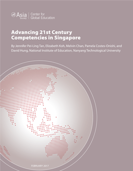 Advancing 21St Century Competencies in Singapore