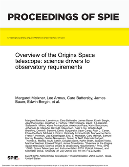 Proceedings of Spie