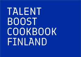 Talent Boost Cookbook Finland