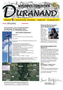 Ausgabe 434, 24. September 2015