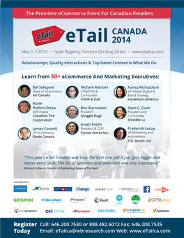 Etail Canada Was Truly the Best One Yet! It Just Gets Bigger and Better Every Year