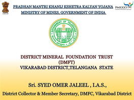 Demographic Profile of Vikarabad District