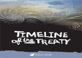 Sign the Treaty of Waitangi on 6 February 1840