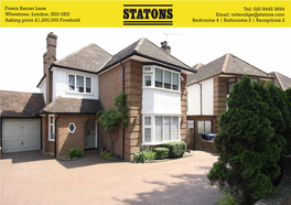 95 Friern Barnet Lane Whetstone, London N20 0XU