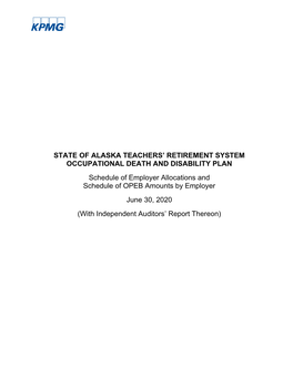 State of Alaska Teachers' Retirement System
