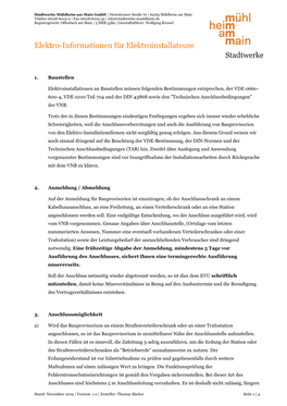 Elektro-Informationen Für Elektroinstallateure