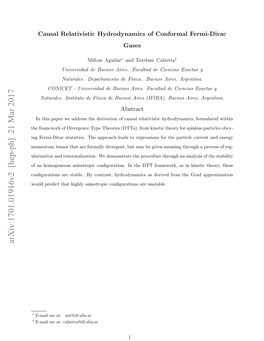 Causal Relativistic Hydrodynamics of Conformal Fermi-Dirac Gases