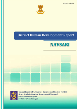 District Human Development Report of Navsari