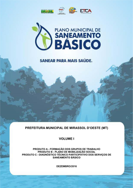 Prefeitura Municipal De Mirassol D'oeste (Mt) Volume I