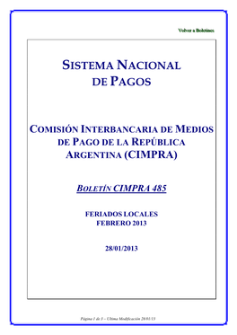 Sistema Nacional De Pagos