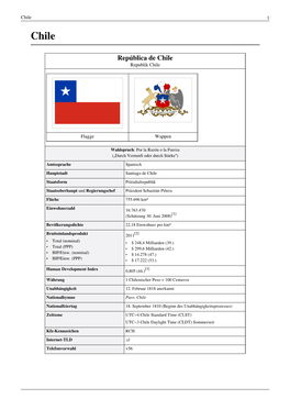 República De Chile Republik Chile