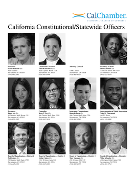 Download the California Elected Officials Roster