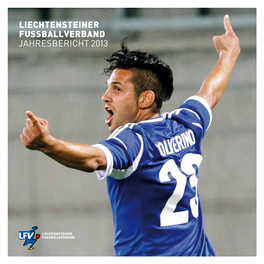 Jahresbericht 2013 Des Liechtensteiner Fussballverbandes