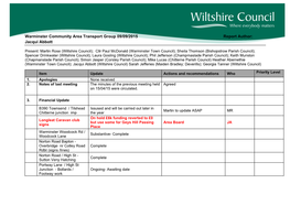 Warminster CATG Notes Final 090915 , Item 11. PDF