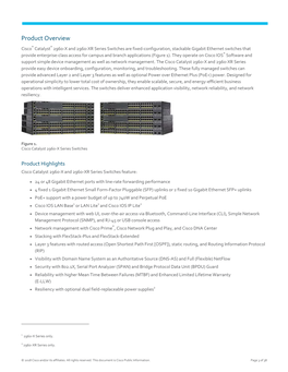 Cisco Catalyst 2960-X and 2960-XR Series Switches Data Sheet