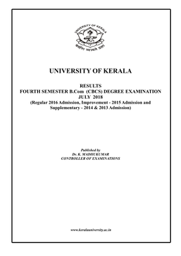 University of Kerala