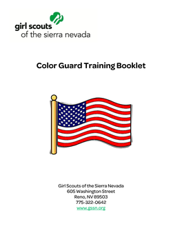 Color Guard Training