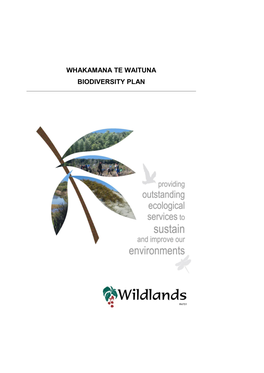 Whakamana Te Waituna Biodiversity Plan