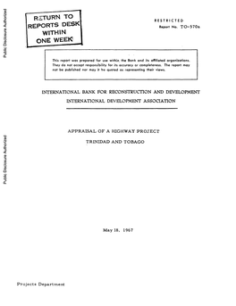 World Bank Document