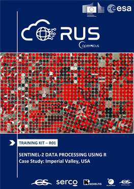 SENTINEL-2 DATA PROCESSING USING R Case Study: Imperial Valley, USA