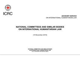 National Committees and Similar Bodies on International Humanitarian Law