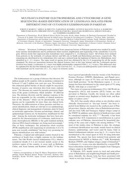 Multilocus Enzyme Electrophoresis And