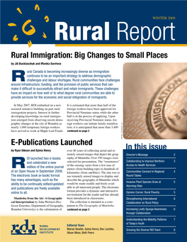 RDI Rural Report