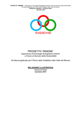 Progetto 'Insieme'