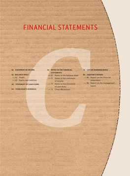 Financial Statements