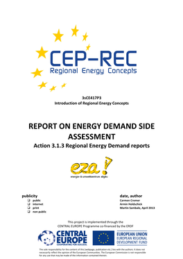 Regional Energy Demand Reports