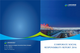 Corporate Social Responsibility Report 2016