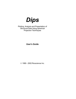 Dips Tutorial.Pdf