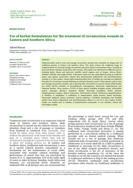 PLANT SCIENCE TODAY, 2021 Vol 8(3): 517–527 HORIZON E-Publishing Group ISSN 2348-1900 (Online)