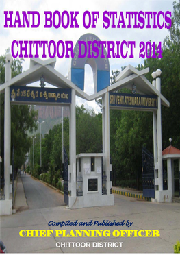 Handbook of Statistics 2014 Chittoor District Andhra Pradesh.Pdf